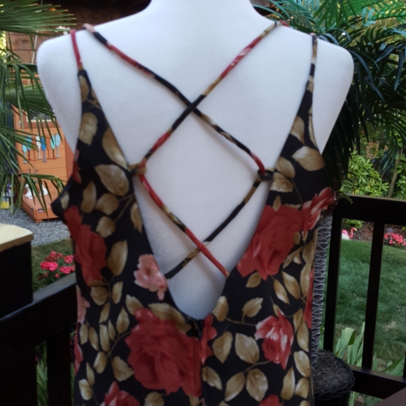 Floral dress sz med 10 - Picture 4 of 6